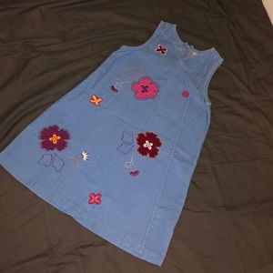 Hanna Andersson Corduroy Jumper Dress 130 6/7